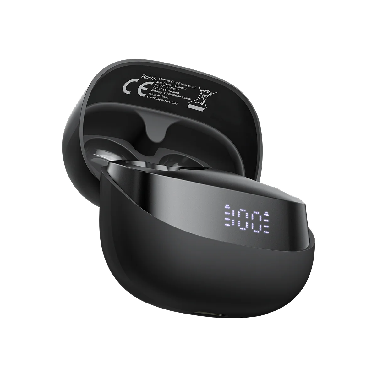 Blackview AirBuds 9 – Écouteurs Intra-Auriculaire TWS avec Affichage LED Intelligent – Réduction de Bruit PNC – Mode Veille - Image 6
