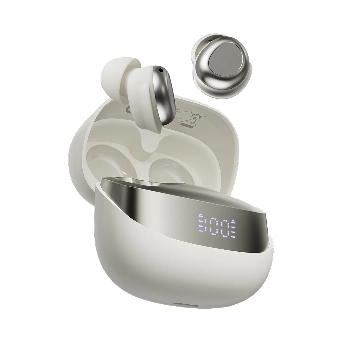 Blackview AirBuds 9 – Écouteurs Intra-Auriculaire TWS avec Affichage LED Intelligent – Réduction de Bruit PNC – Mode Veille - Image 9