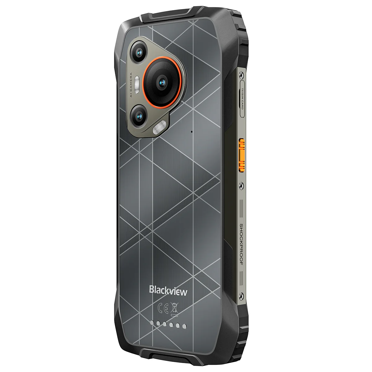 Blackview BL7000 – Smartphone Robuste 5G MediaTek Dimensity 6300 – Écran 6,78" – 8 Go + 256 Go – Caméra Vision Nocturne 50 MP + 20 MP – Batterie 7500 mAh – IA - Image 4