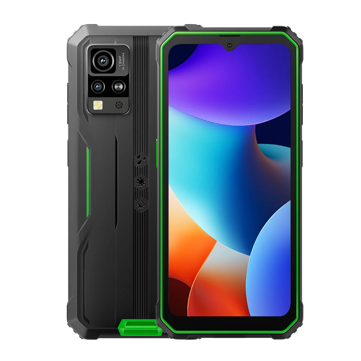 Blackview BV4800 Pro – Téléphone Portable Robuste 4G Unisoc T606 Octa-Core – Écran 6,56" – 4 Go + 128 Go – Batterie 5180 mAh - Image 7