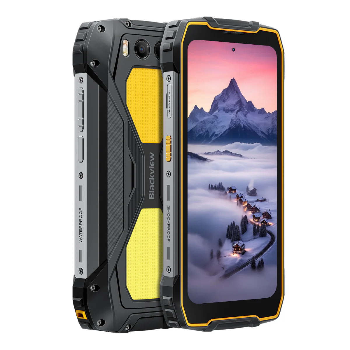 Blackview BV7300 – Téléphone Portable Robuste 4G – Écran 6,67" 90 Hz – Helio G81 – 6 Go + 256 Go – Batterie 15 000 mAh – Caméra Vision Nocturne + Camping Light - Image 6
