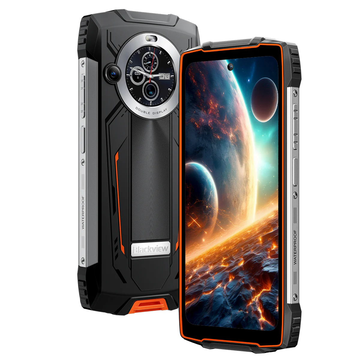 Blackview BV8200 – Téléphone Portable Robuste 4G – Double Écran (Principal 6,5" 120 Hz + Secondaire 1,3") – 12 Go + 256 Go – Batterie 8800 mAh – Lampe de Poche 170 Lumens Intégrée - Image 6