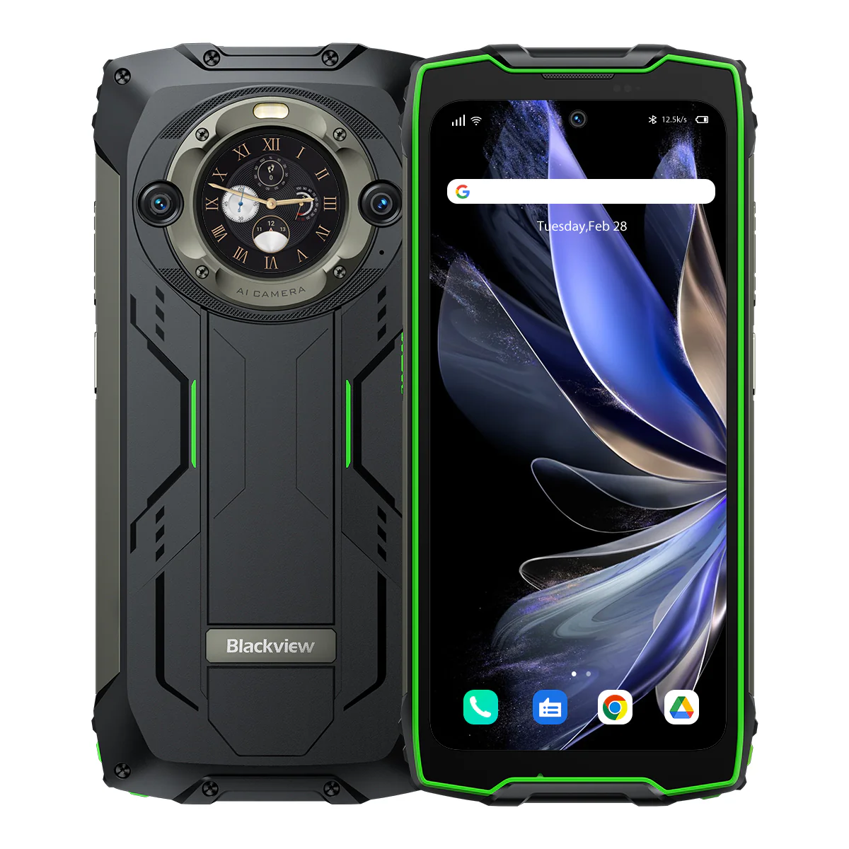 Blackview BV9300 Pro - Écran principal de 6,7 pouces et écran secondaire rond de 1,3 pouces Lampe de poche 100LM intégrée 8/12 Go + 256 Go 15080 mAh 4G Smartphone robuste - Image 15