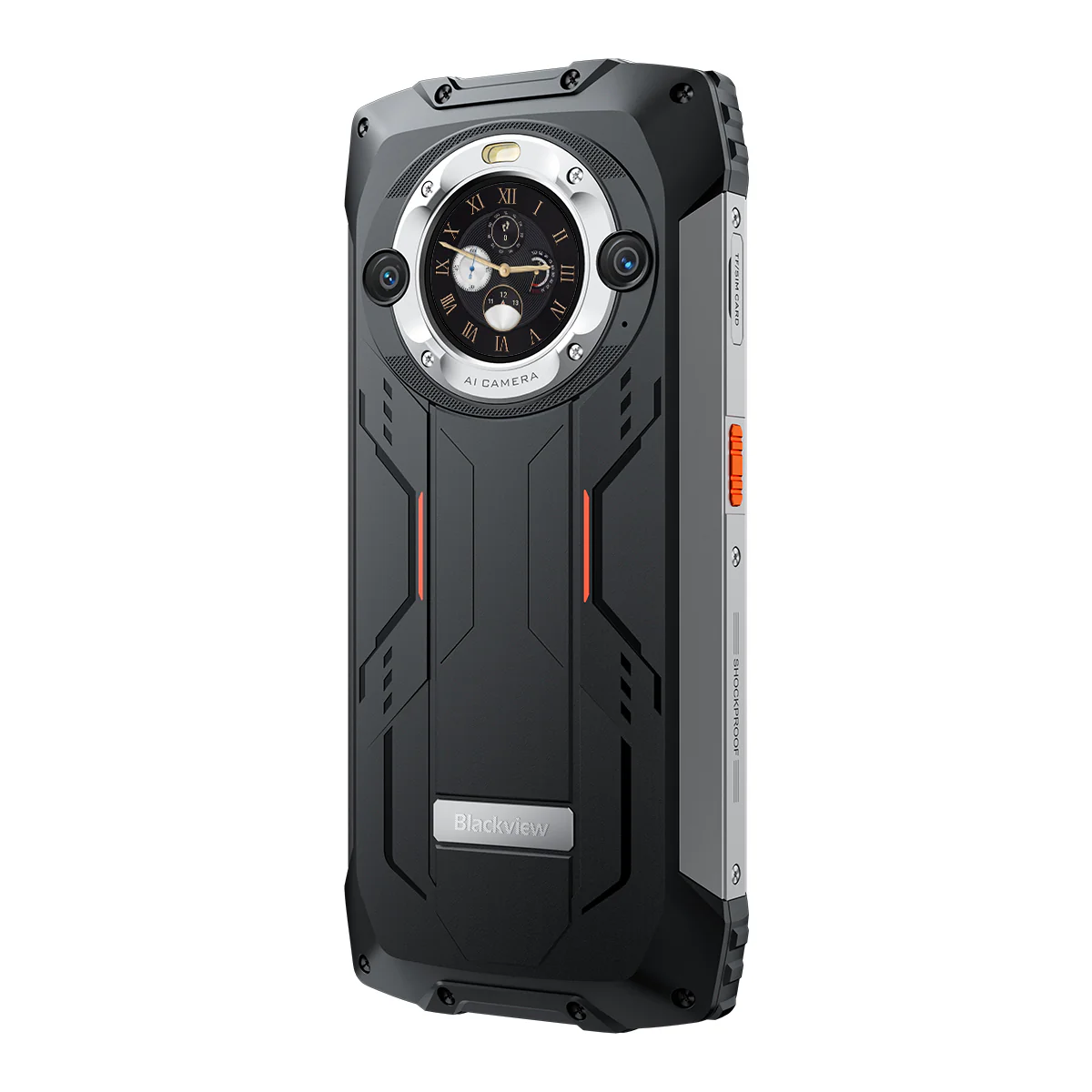 Blackview BV9300 Pro - Écran principal de 6,7 pouces et écran secondaire rond de 1,3 pouces Lampe de poche 100LM intégrée 8/12 Go + 256 Go 15080 mAh 4G Smartphone robuste - Image 3