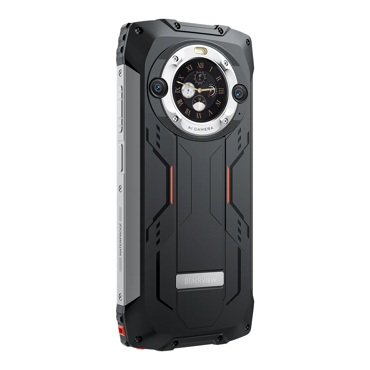 Blackview BV9300 Pro - Écran principal de 6,7 pouces et écran secondaire rond de 1,3 pouces Lampe de poche 100LM intégrée 8/12 Go + 256 Go 15080 mAh 4G Smartphone robuste - Image 4