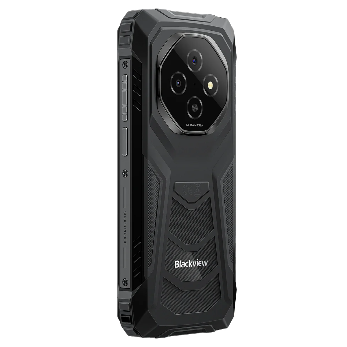 Blackview Fort 1 – Téléphone Portable Robuste 4G avec Écran Intelligent IA 6,56" 90 Hz – Processeur Unisoc Tiger T615 – Batterie 10 000 mAh - Image 11