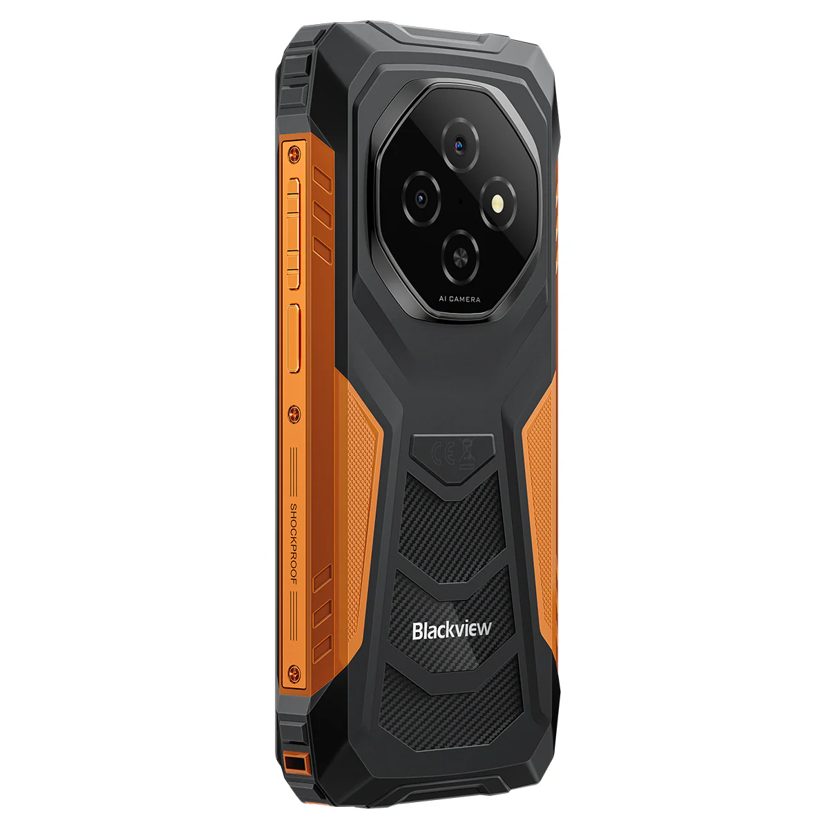 Blackview Fort 1 – Téléphone Portable Robuste 4G avec Écran Intelligent IA 6,56" 90 Hz – Processeur Unisoc Tiger T615 – Batterie 10 000 mAh - Image 7