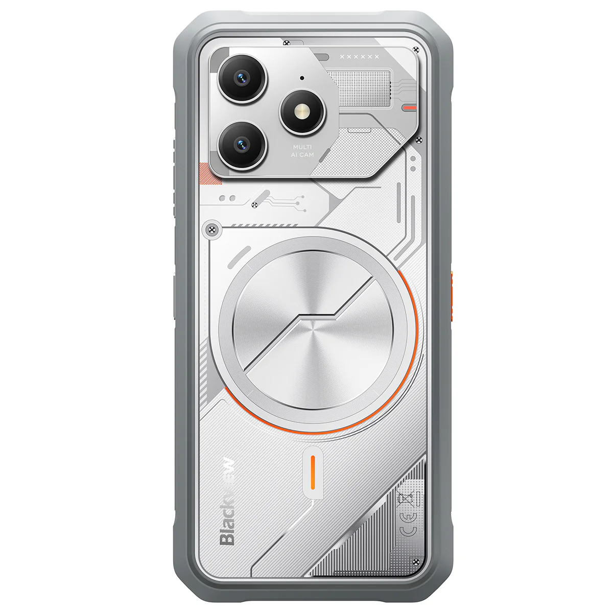 Blackview FORT 100 - Smartphone Rugged 4G Ultra-Fin 6,56" – MediaTek Helio G81 Octa-Core, 8+128 Go, Batterie 5000 mAh, Double Caméra 16+13 MP - Image 3