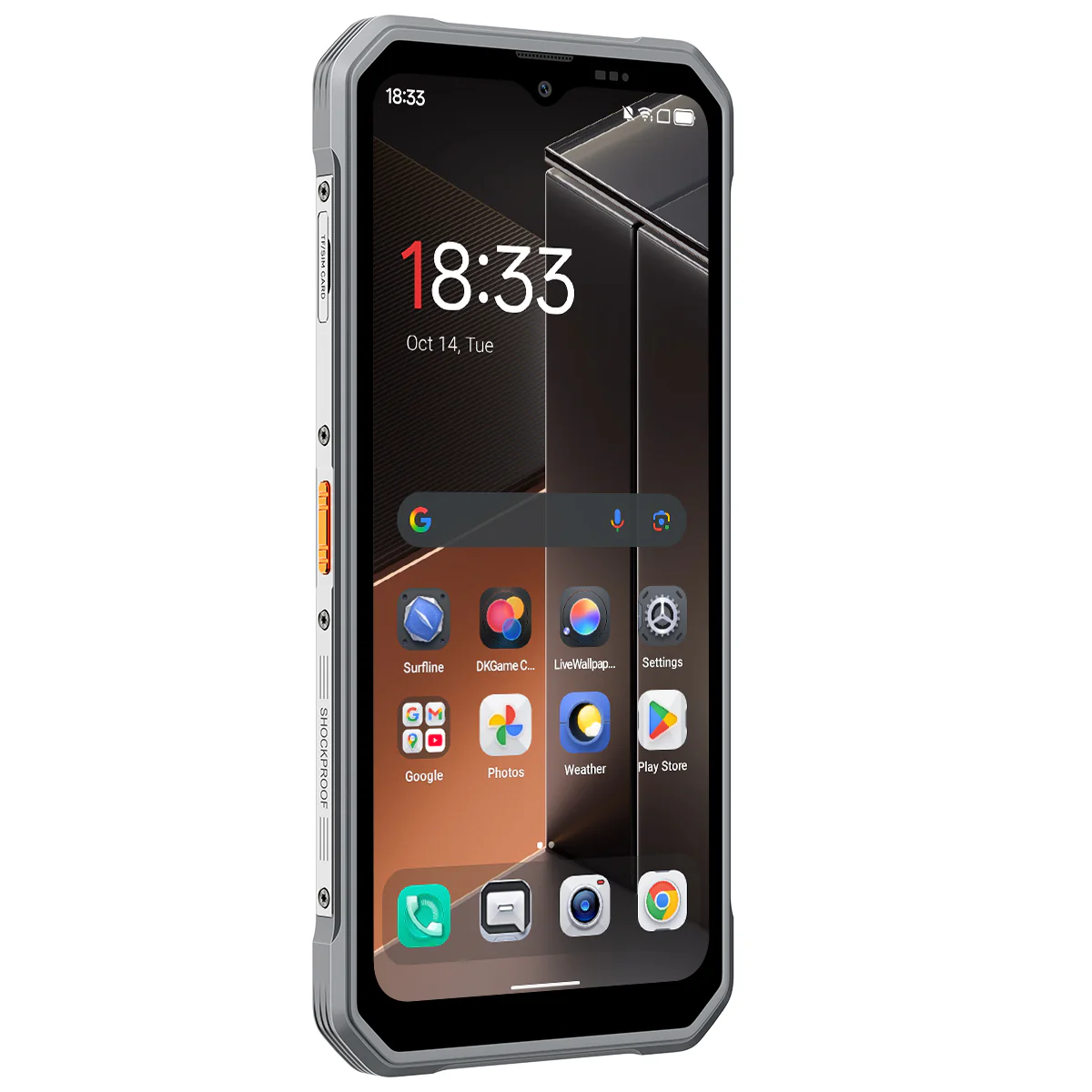 Blackview FORT 100 - Smartphone Rugged 4G Ultra-Fin 6,56" – MediaTek Helio G81 Octa-Core, 8+128 Go, Batterie 5000 mAh, Double Caméra 16+13 MP - Image 5
