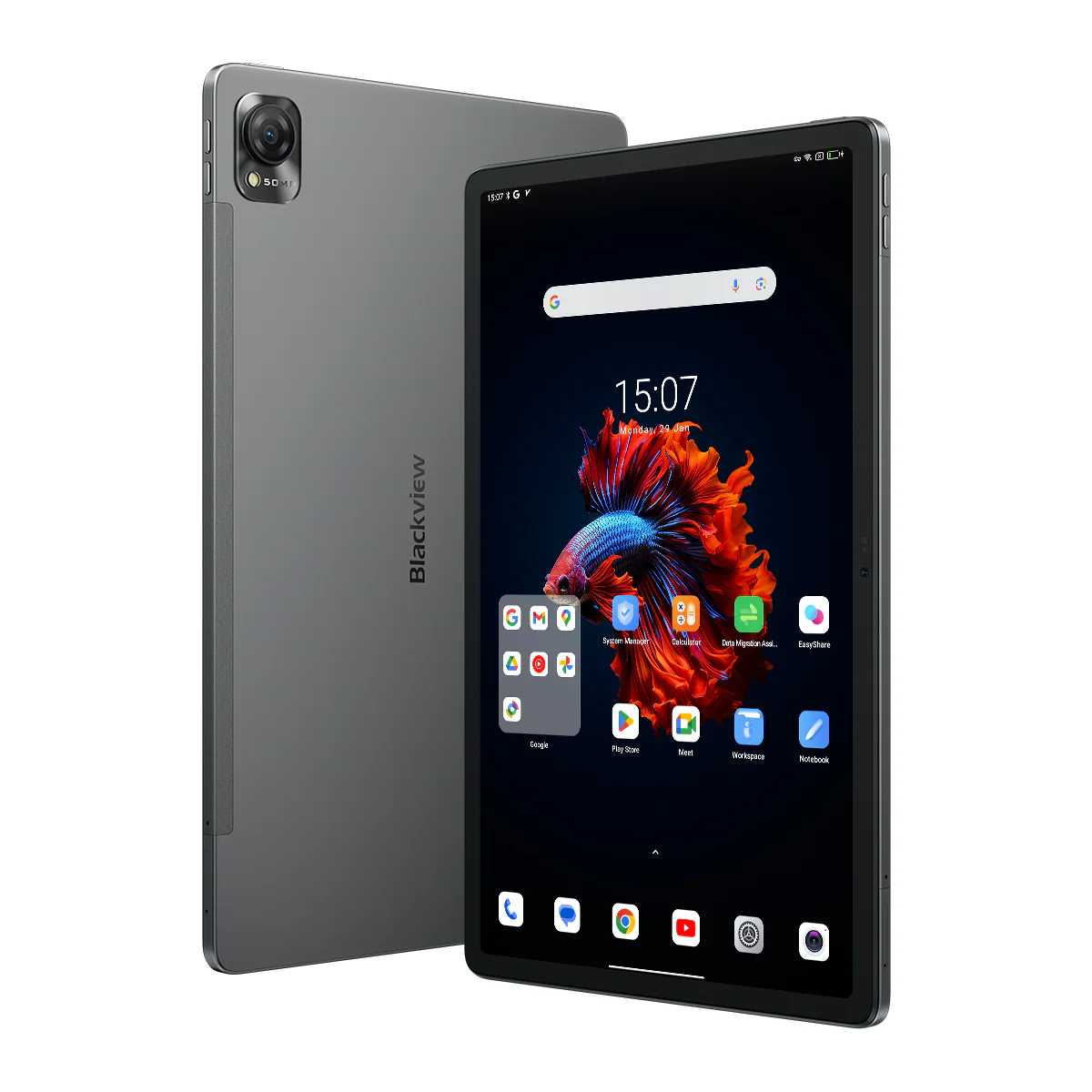 Blackview MEGA 1 – Tablette Android 11,5" 2,4K 120 Hz – MediaTek Helio G99 – 8/12 Go + 256 Go – Batterie 8800 mAh – Netflix HD - Image 6