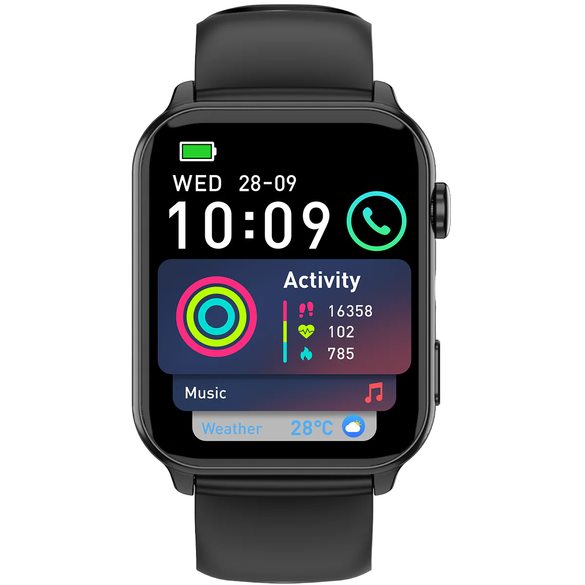 Blackview R30 Max - Blackview R30 Max – Montre Connectée Fitness avec Lampe Torche LED – Écran 1,91" - Image 5