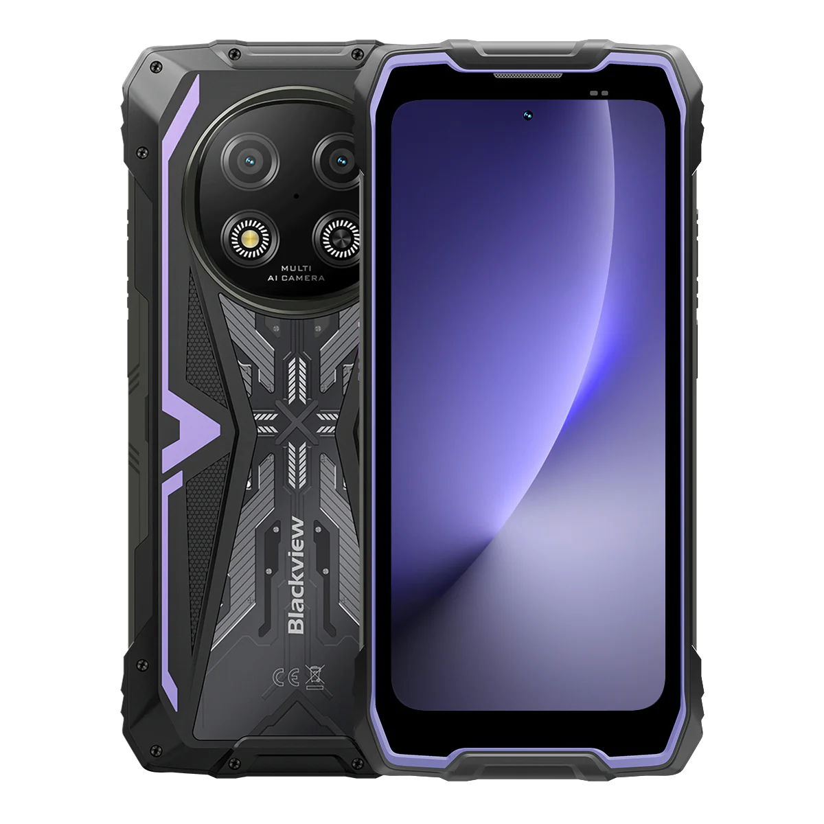 Blackview Rock 2 – Téléphone Portable 5G Robuste – Écran 6,67" 120 Hz – Processeur Octa-Core UNISOC T8100 – Batterie 15 000 mAh – Appareil Photo IA 16 MP + 13 MP - Image 16