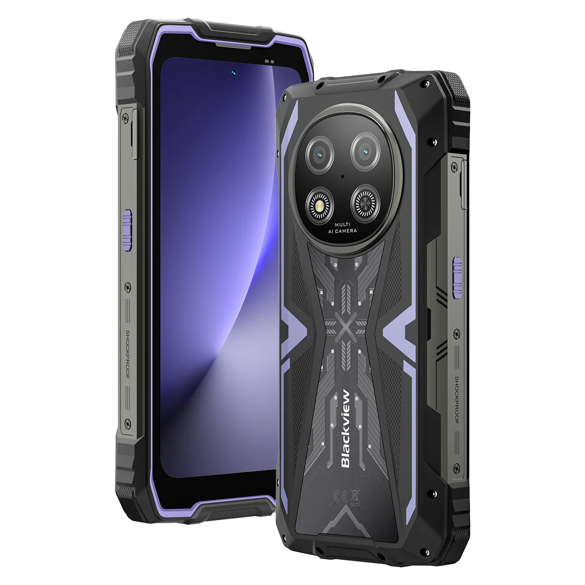 Blackview Rock 2 – Téléphone Portable 5G Robuste – Écran 6,67" 120 Hz – Processeur Octa-Core UNISOC T8100 – Batterie 15 000 mAh – Appareil Photo IA 16 MP + 13 MP - Image 21