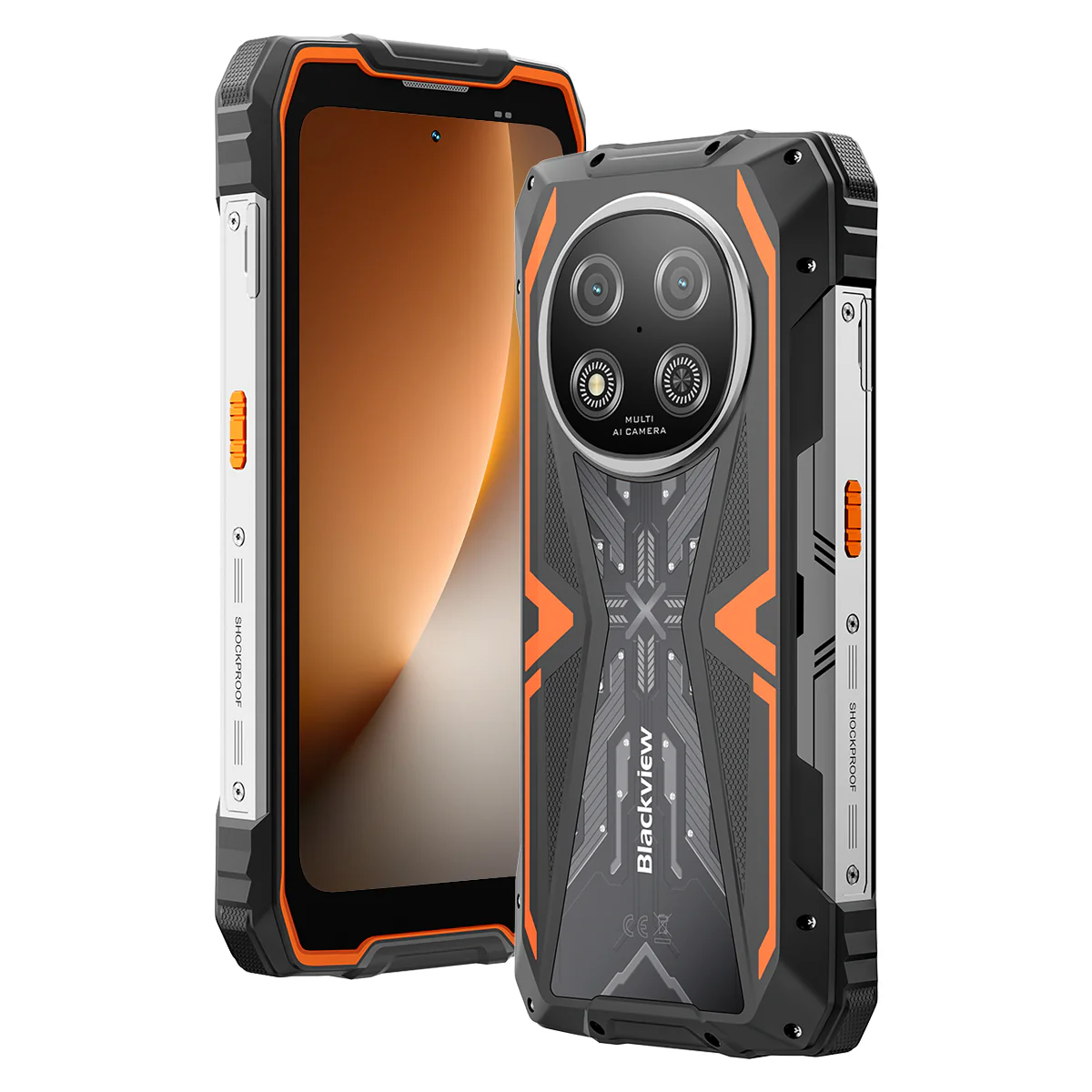 Blackview Rock 2 – Téléphone Portable 5G Robuste – Écran 6,67" 120 Hz – Processeur Octa-Core UNISOC T8100 – Batterie 15 000 mAh – Appareil Photo IA 16 MP + 13 MP - Image 7