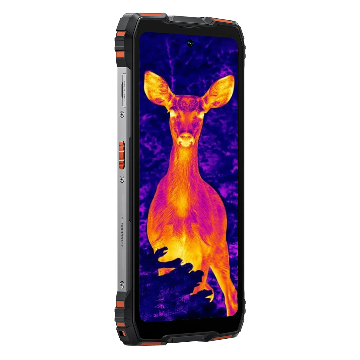 Blackview ROCK 3 - Smartphone Rugged 4G avec Thermographie Infrarouge Écran 120Hz 6,78" Appareil Photo 108MP Lampe Torche 400LM - Image 5