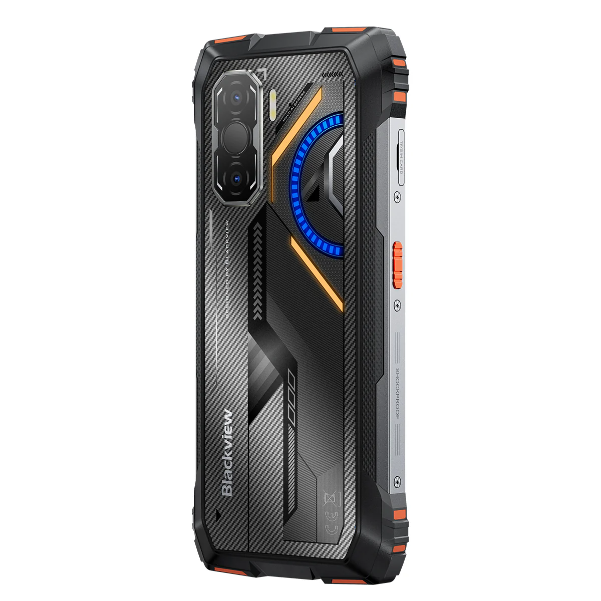 Blackview ROCK 3 - Smartphone Rugged 4G avec Thermographie Infrarouge Écran 120Hz 6,78" Appareil Photo 108MP Lampe Torche 400LM - Image 6