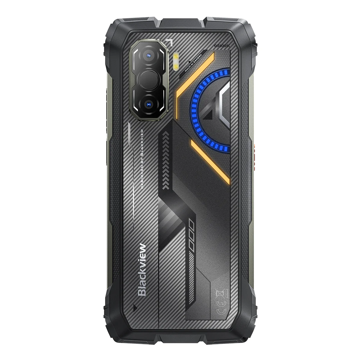 Blackview ROCK 3 - Smartphone Rugged 4G avec Thermographie Infrarouge Écran 120Hz 6,78" Appareil Photo 108MP Lampe Torche 400LM - Image 9