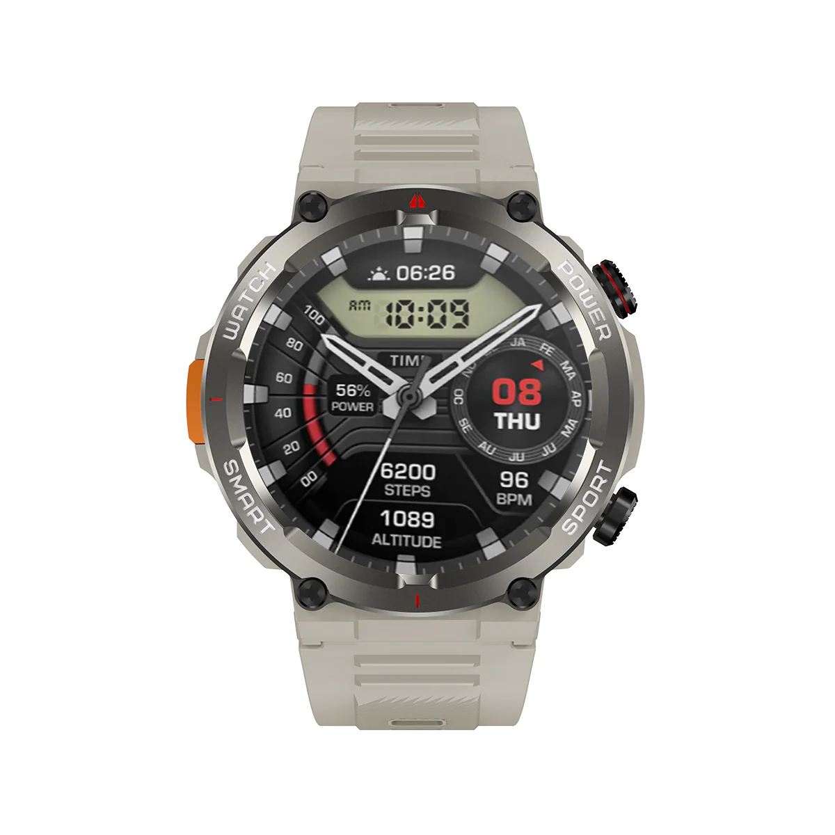 Blackview W50 Pro – Montre Connectée Robuste IP68 avec Lampe Torche LED – Écran 1,45" - Image 10