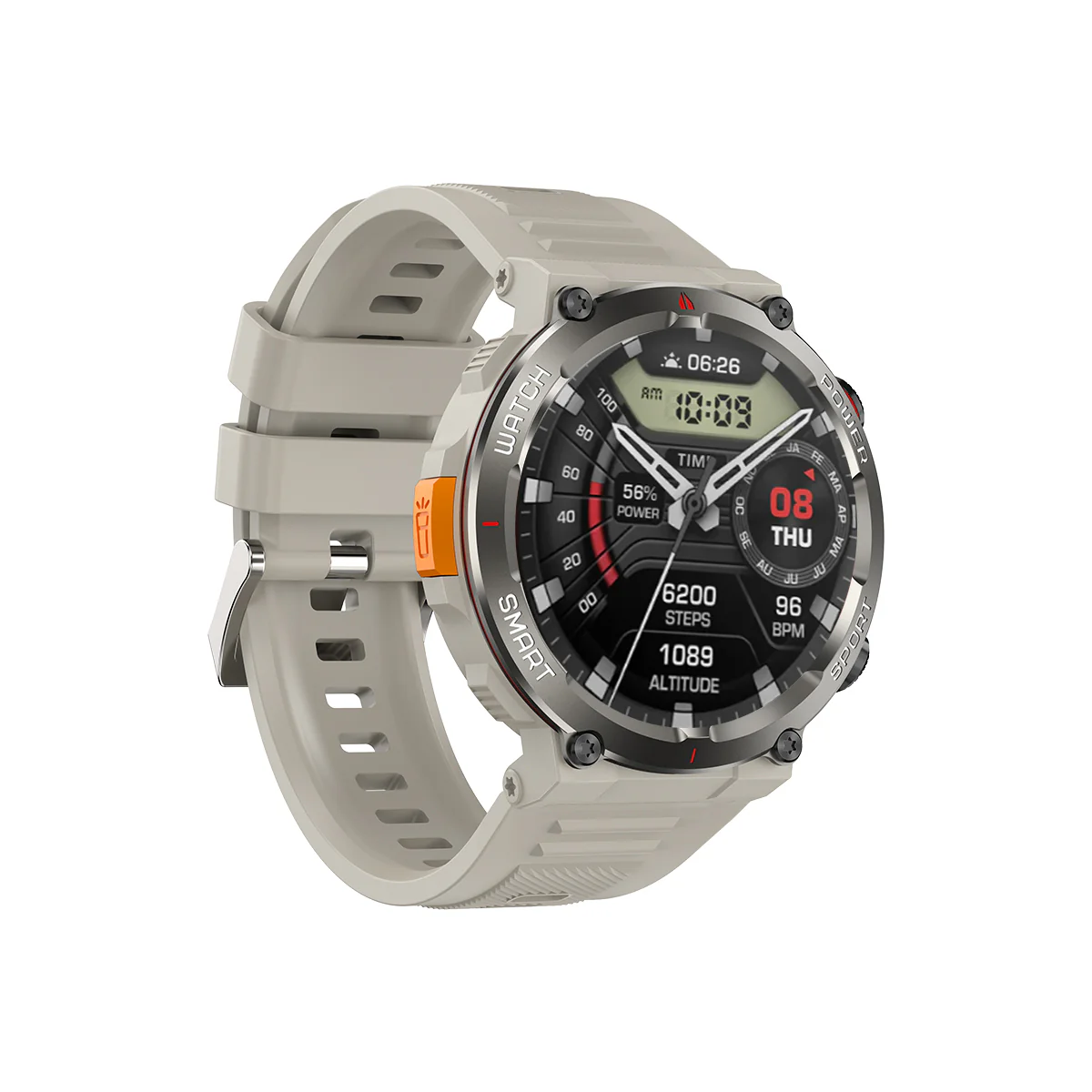 Blackview W50 Pro – Montre Connectée Robuste IP68 avec Lampe Torche LED – Écran 1,45" - Image 11