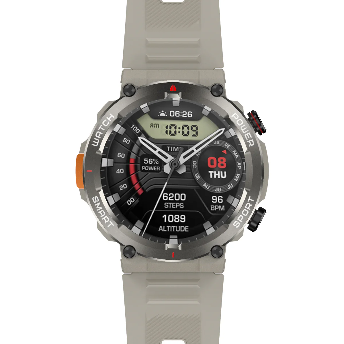 Blackview W50 Pro – Montre Connectée Robuste IP68 avec Lampe Torche LED – Écran 1,45" - Image 12