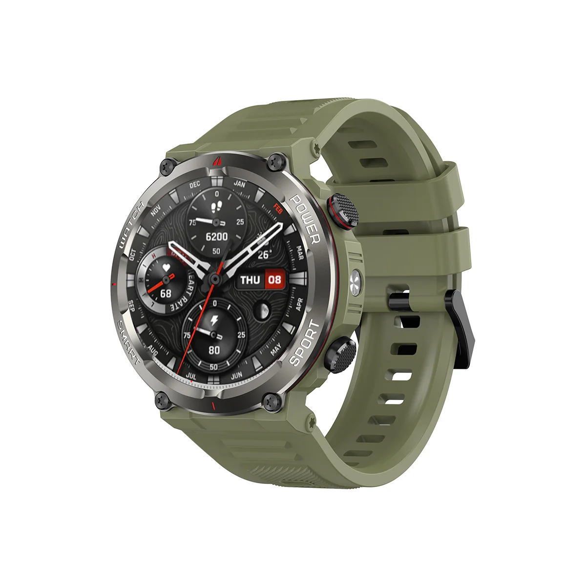 Blackview W50 Pro – Montre Connectée Robuste IP68 avec Lampe Torche LED – Écran 1,45" - Image 15