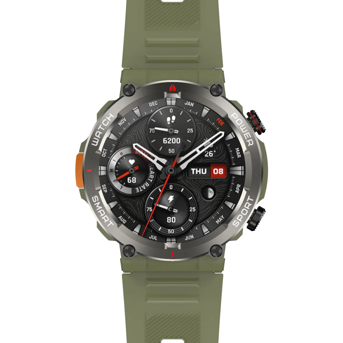 Blackview W50 Pro – Montre Connectée Robuste IP68 avec Lampe Torche LED – Écran 1,45" - Image 19