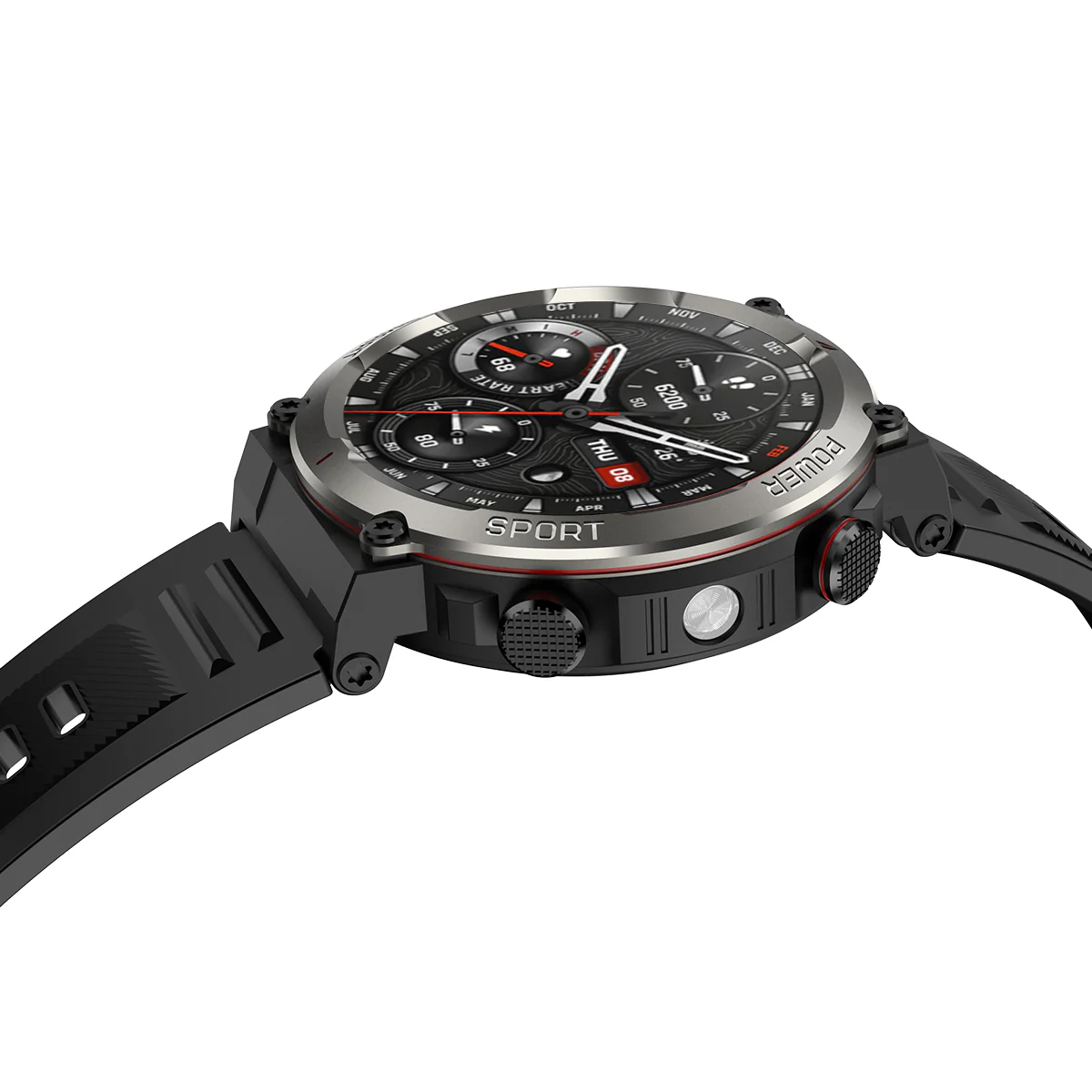 Blackview W50 Pro – Montre Connectée Robuste IP68 avec Lampe Torche LED – Écran 1,45" - Image 7