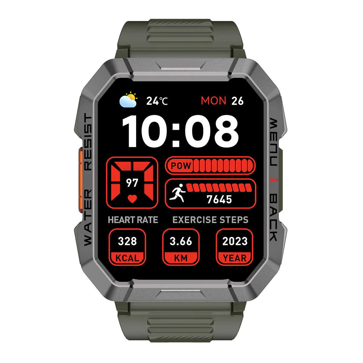 Blackview W60 – Montre Connectée Outdoor avec Boussole – Écran 2,01" – Lampe Torche LED – Batterie 900 mAh - Image 15