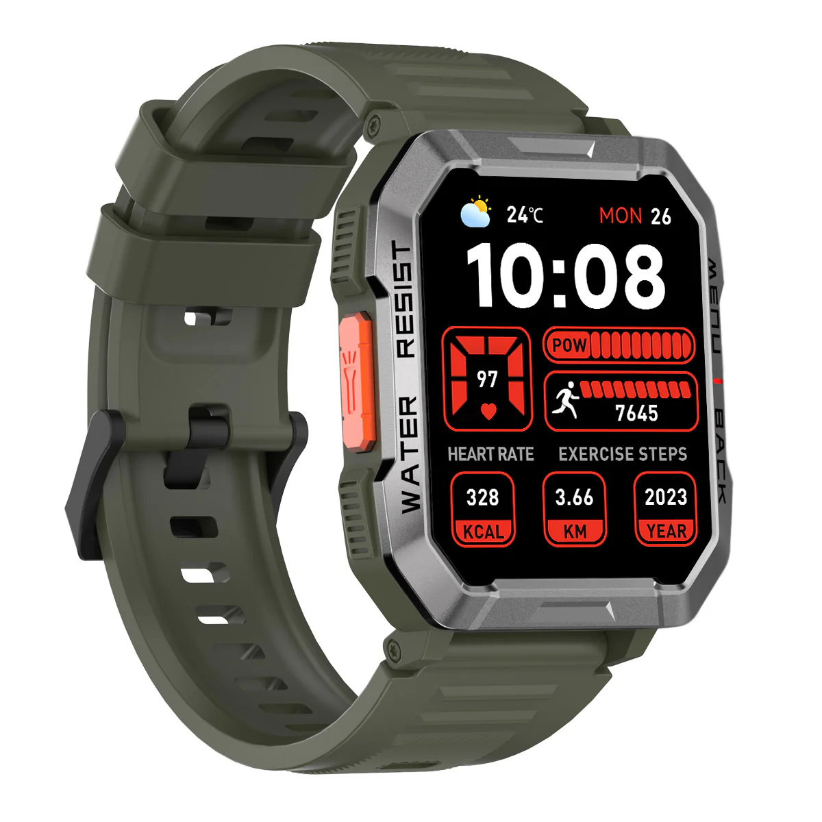 Blackview W60 – Montre Connectée Outdoor avec Boussole – Écran 2,01" – Lampe Torche LED – Batterie 900 mAh - Image 16