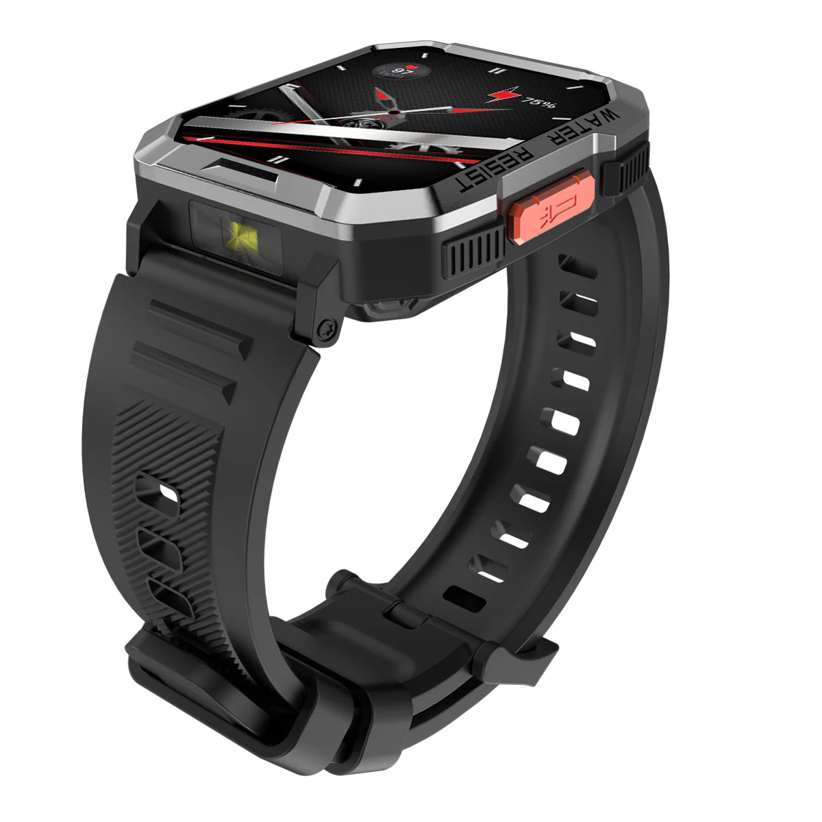 Blackview W60 – Montre Connectée Outdoor avec Boussole – Écran 2,01" – Lampe Torche LED – Batterie 900 mAh - Image 4