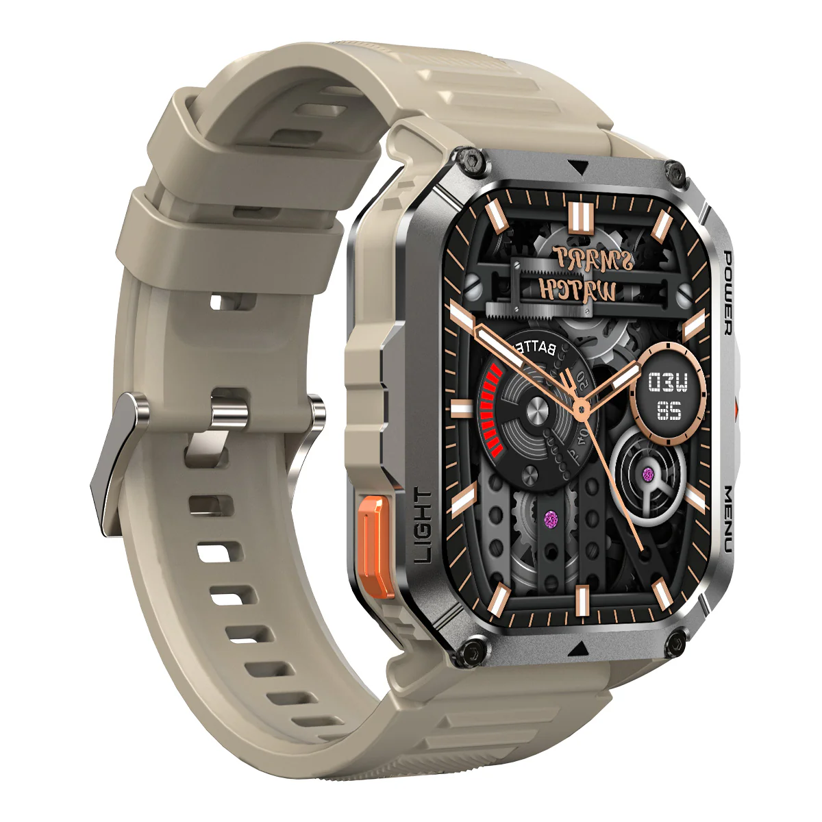 Blackview W70 Pro – Montre Connectée Outdoor avec Lampe Torche LED – Écran 2,01" – Batterie 900 mAh - Image 15