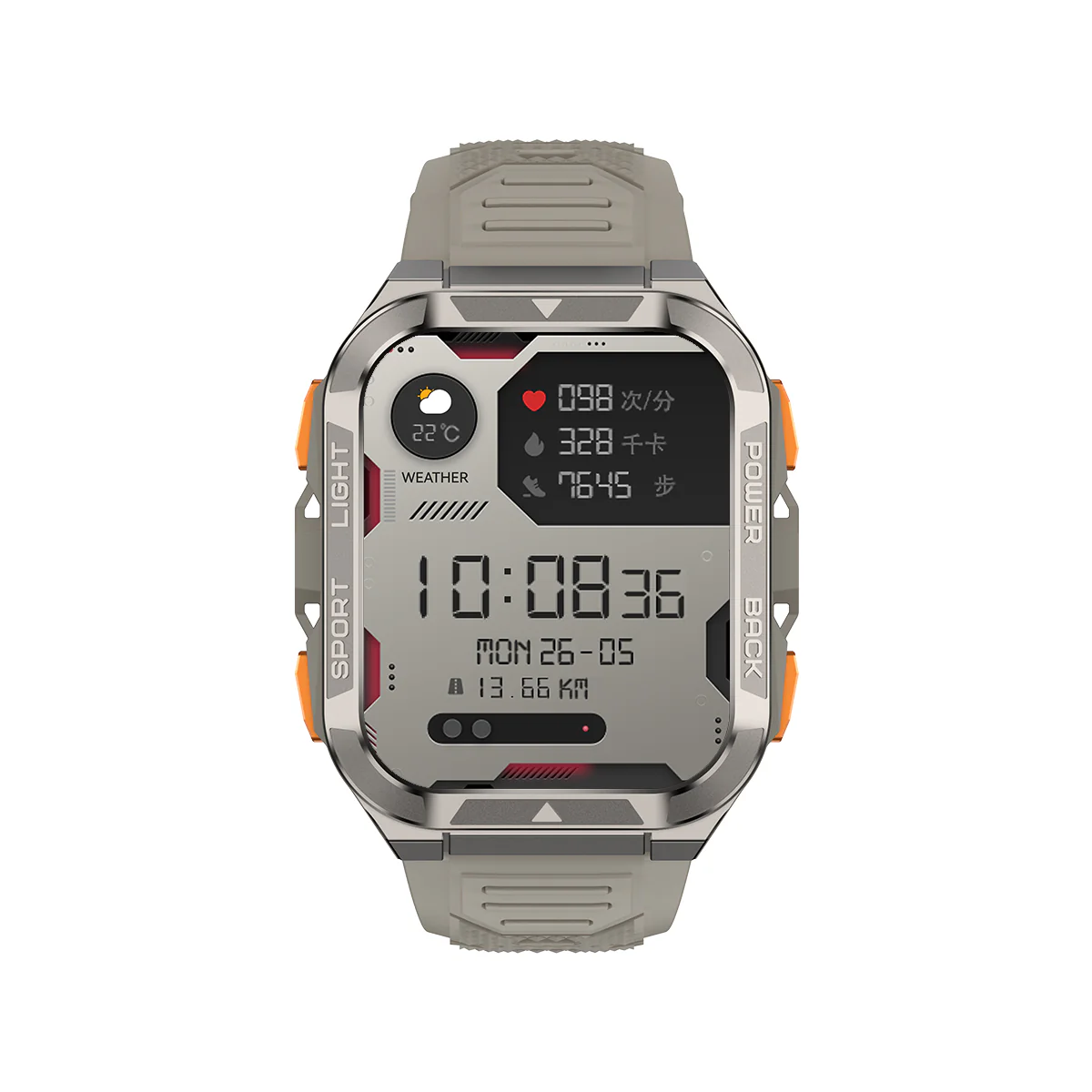 Blackview W80 Pro – Montre Connectée GPS Outdoor – Écran 1,91" – Batterie 900 mAh – Lampe Torche LED Intégrée - Image 19