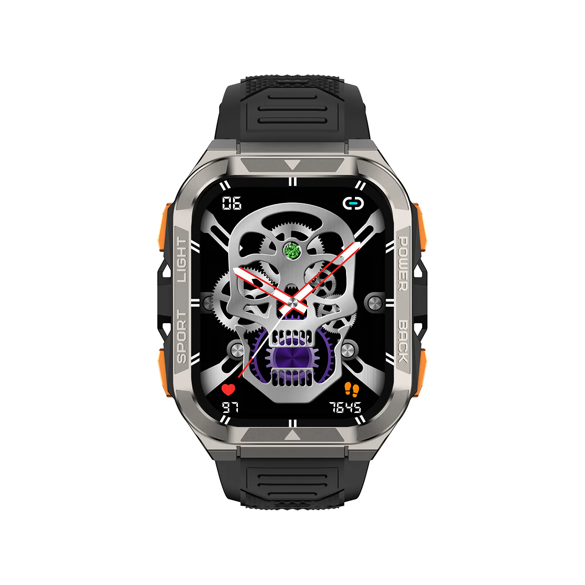 Blackview W80 Pro – Montre Connectée GPS Outdoor – Écran 1,91" – Batterie 900 mAh – Lampe Torche LED Intégrée - Image 4