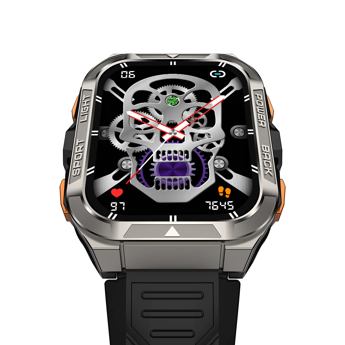 Blackview W80 Pro – Montre Connectée GPS Outdoor – Écran 1,91" – Batterie 900 mAh – Lampe Torche LED Intégrée - Image 6
