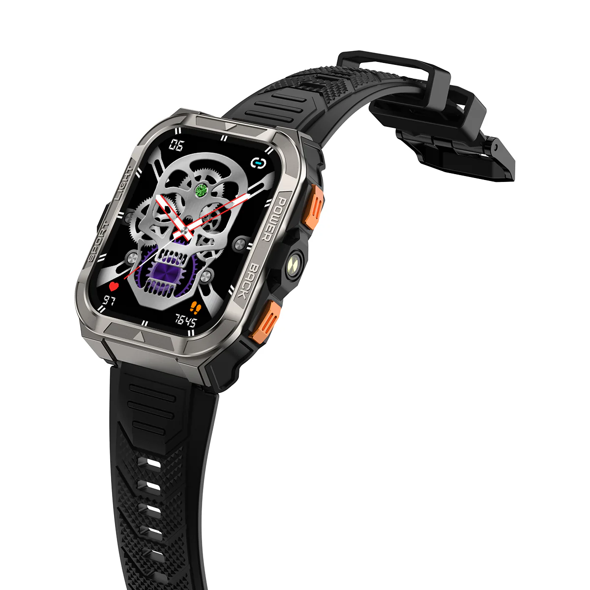 Blackview W80 Pro – Montre Connectée GPS Outdoor – Écran 1,91" – Batterie 900 mAh – Lampe Torche LED Intégrée - Image 9