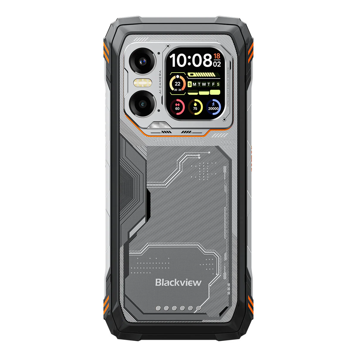 Blackview Xplore 1 – Téléphone Portable Robuste 5G avec IA – Double Écran (6,78" 120 Hz + 2,01") – Batterie 20 000 mAh – Lampe Torche 170 Lumens - Image 3