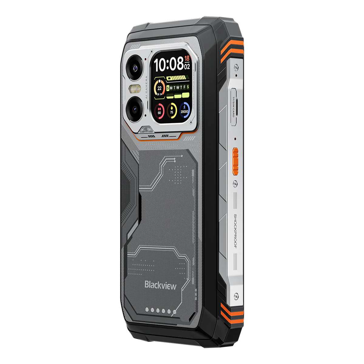 Blackview Xplore 1 – Téléphone Portable Robuste 5G avec IA – Double Écran (6,78" 120 Hz + 2,01") – Batterie 20 000 mAh – Lampe Torche 170 Lumens - Image 6