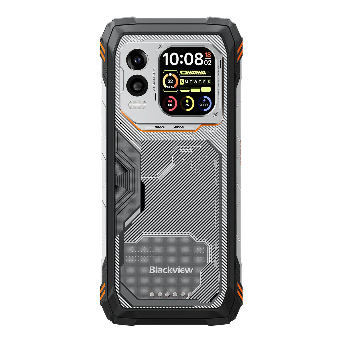 Blackview Xplore 1 Pro - Téléphone Portable 5G Robuste – Imagerie Thermique + Écran Principal 6,78" 120 Hz + Écran Secondaire 2,01" – Batterie 20 000 mAh + Lampe de Poche 170 Lumens - Image 4