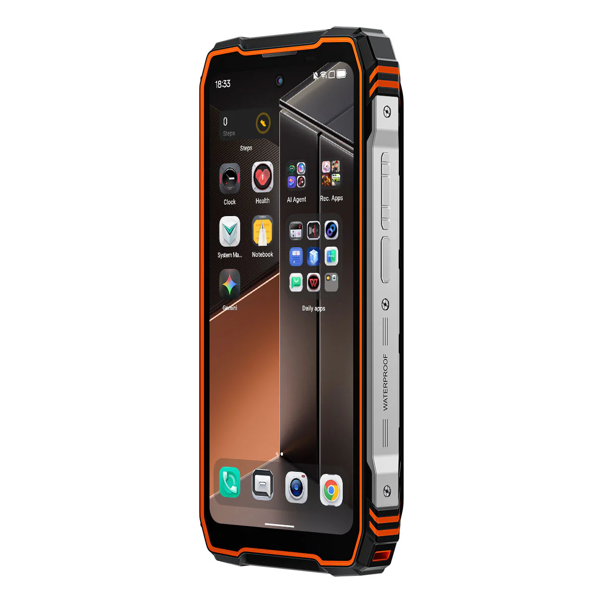 Blackview Xplore 1 Pro - Téléphone Portable 5G Robuste – Imagerie Thermique + Écran Principal 6,78" 120 Hz + Écran Secondaire 2,01" – Batterie 20 000 mAh + Lampe de Poche 170 Lumens - Image 5