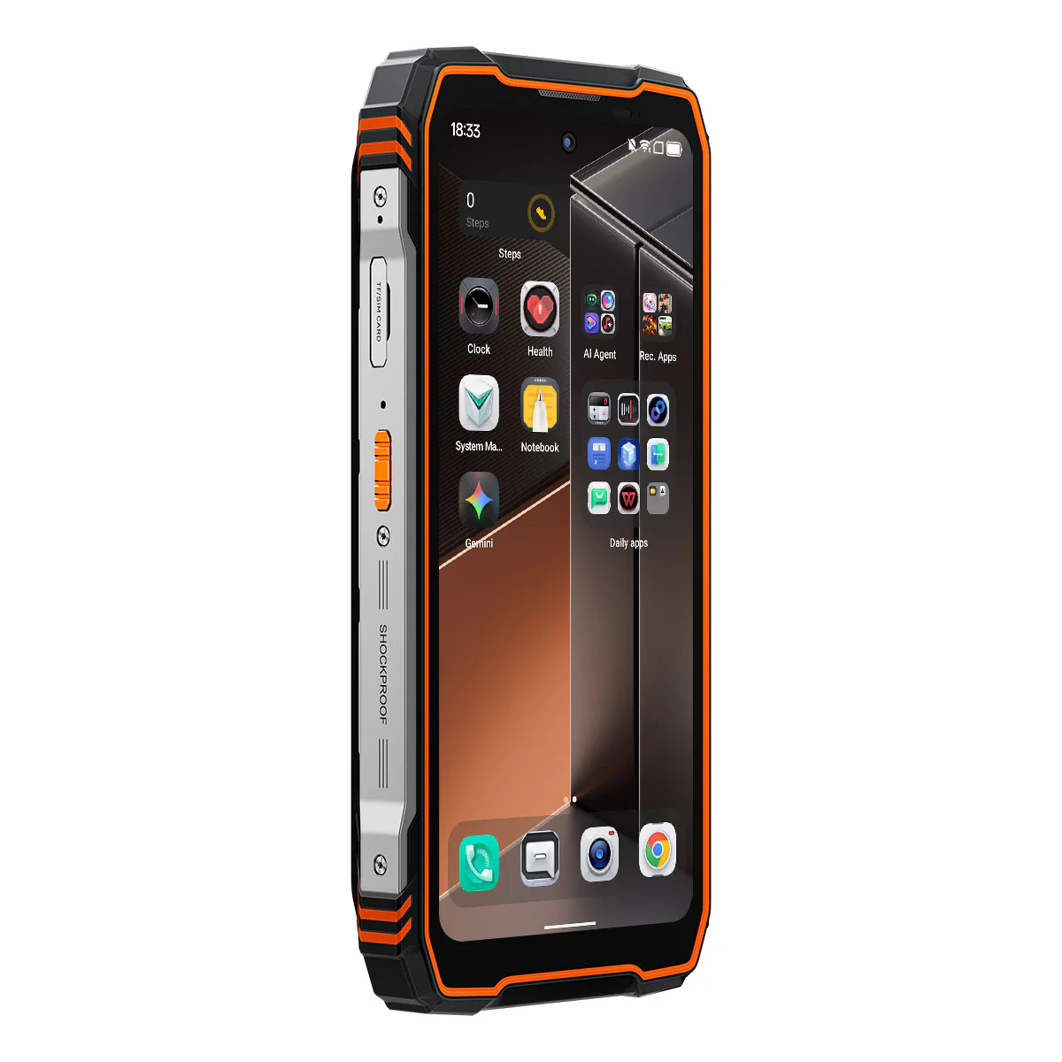 Blackview Xplore 1 Pro - Téléphone Portable 5G Robuste – Imagerie Thermique + Écran Principal 6,78" 120 Hz + Écran Secondaire 2,01" – Batterie 20 000 mAh + Lampe de Poche 170 Lumens - Image 6
