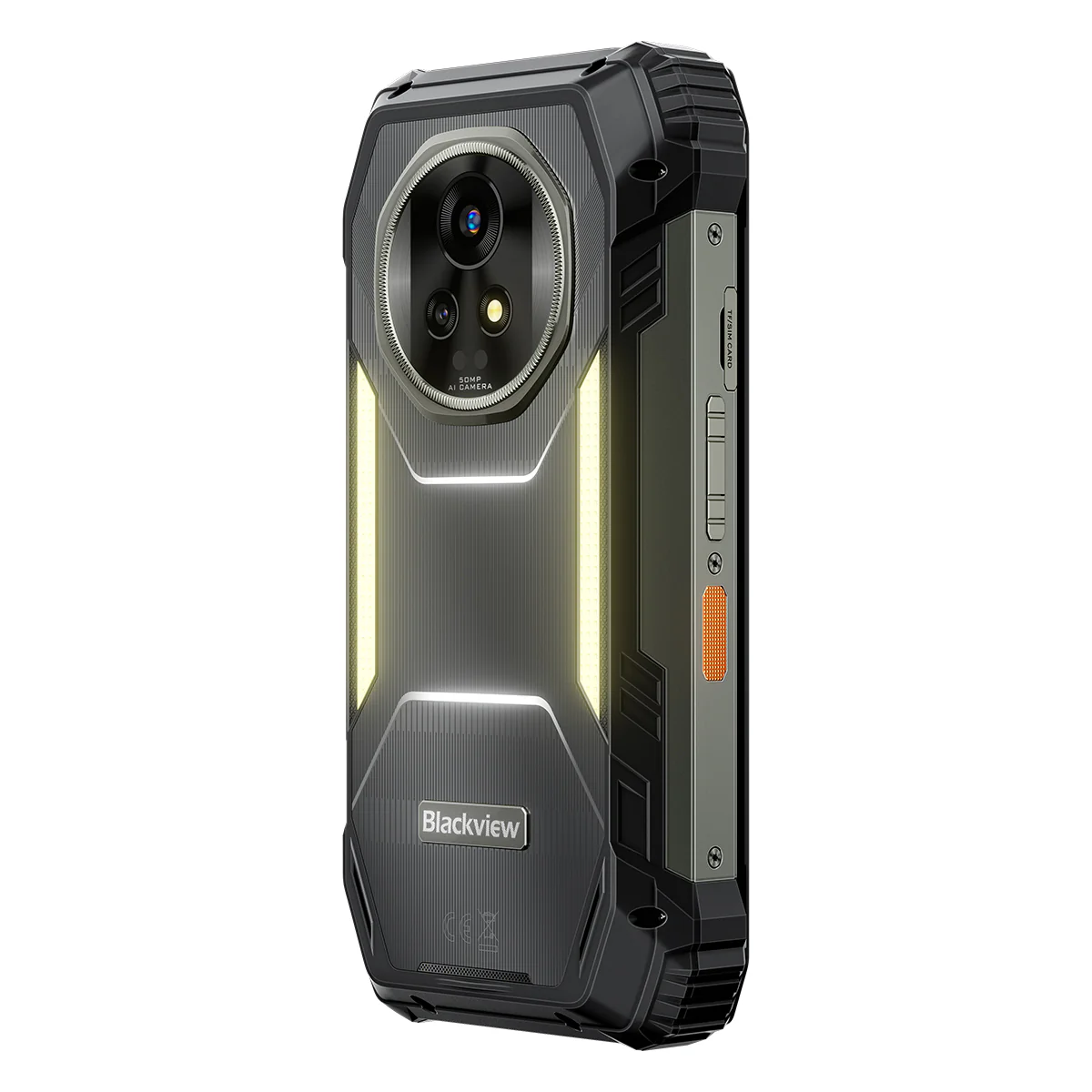 Blackview Xplore 2 Satellite – Téléphone Portable Robuste 5G avec IA – Écran AMOLED 6,73" 3,2K – Jusqu’à 16 Go + 1 To – Batterie 20 000 mAh – Lampe de Camping Intégrée - Image 6