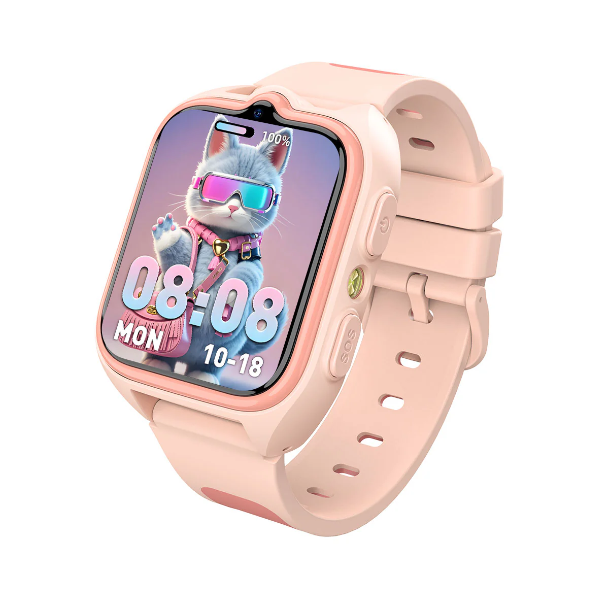 Blackview Z30 – Montre Connectée Enfants 4G avec GPS + Appels Vidéo – Écran 1,75" + Lampe Torche LED – Positionnement IA + Wi-Fi + LBS - Image 11