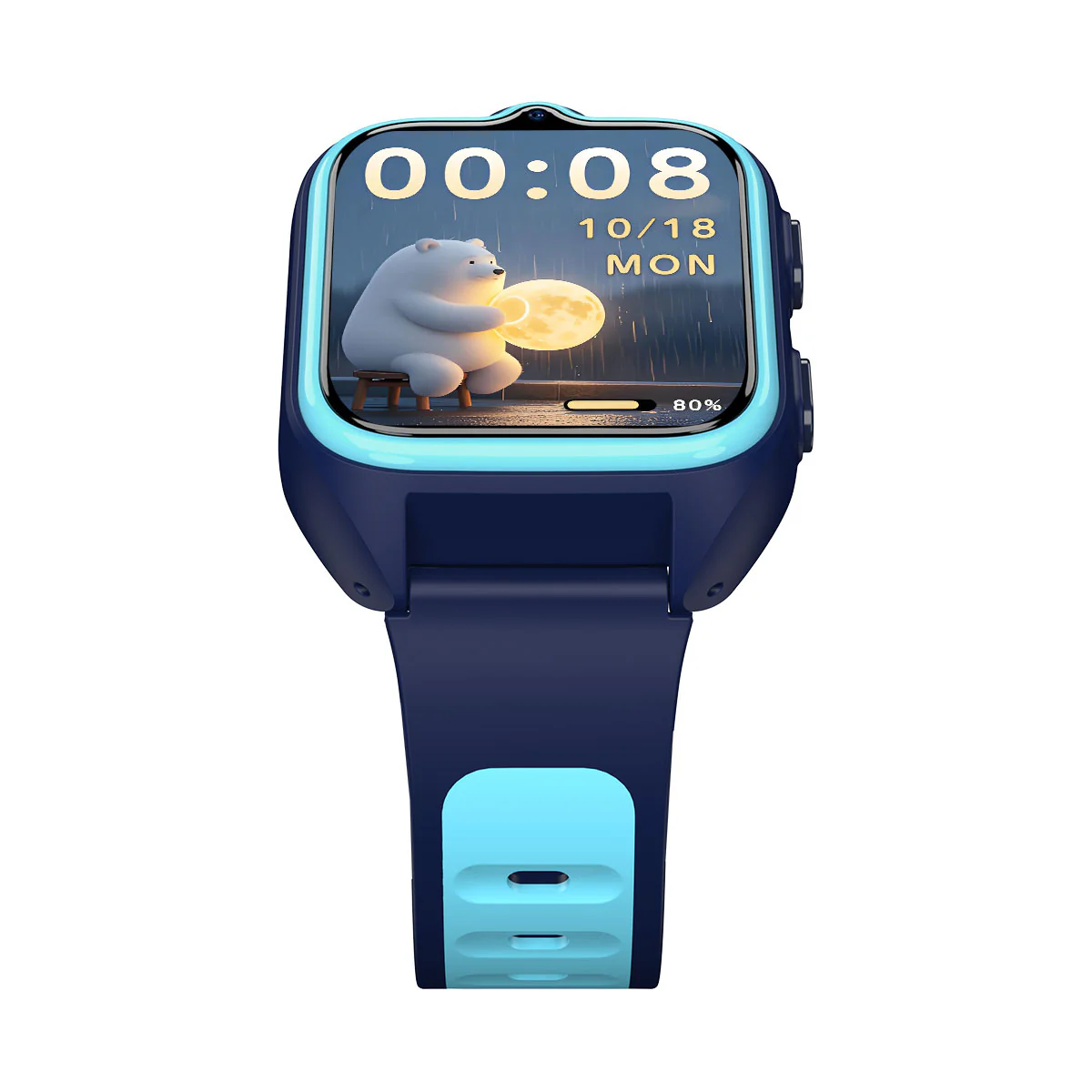 Blackview Z30 – Montre Connectée Enfants 4G avec GPS + Appels Vidéo – Écran 1,75" + Lampe Torche LED – Positionnement IA + Wi-Fi + LBS - Image 4