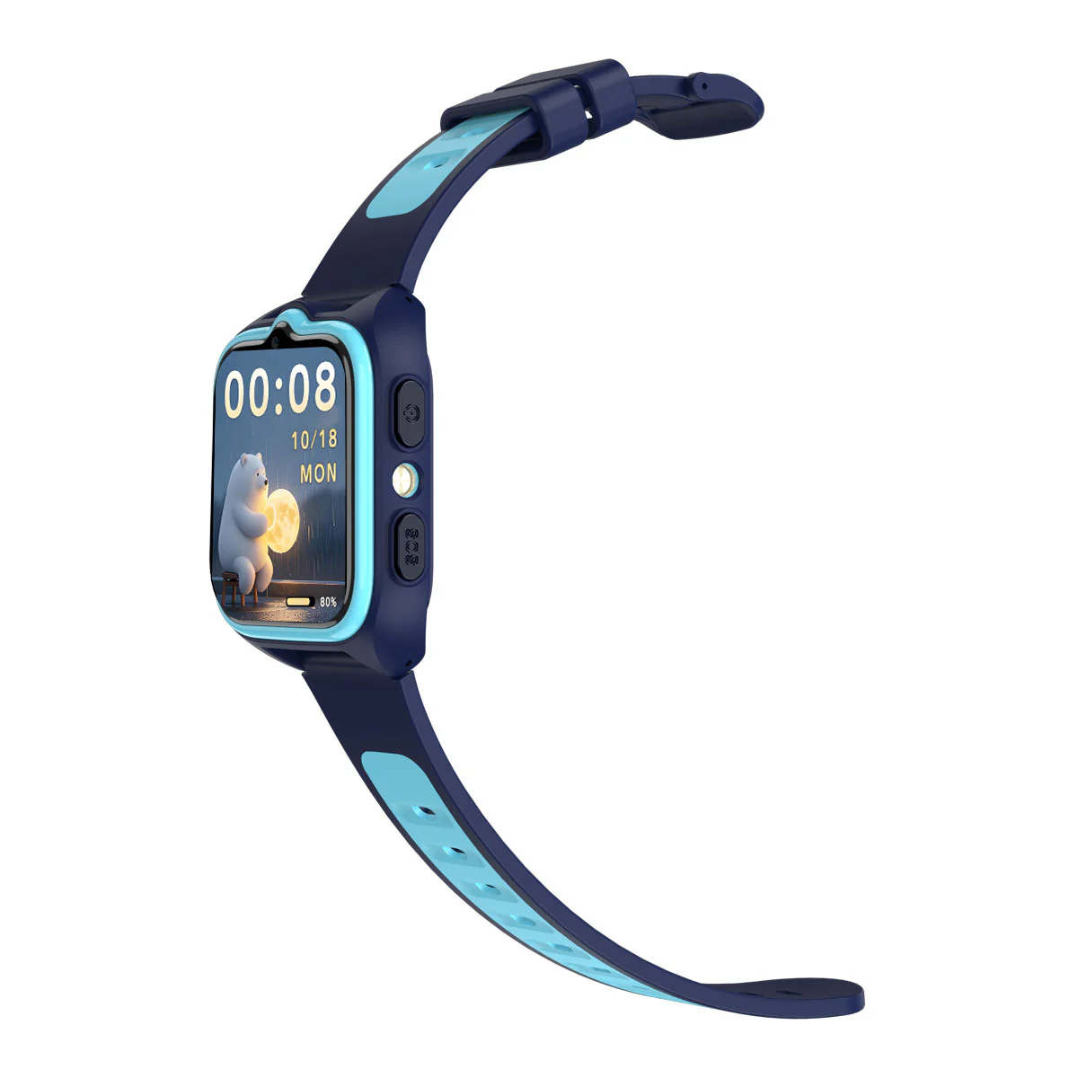 Blackview Z30 – Montre Connectée Enfants 4G avec GPS + Appels Vidéo – Écran 1,75" + Lampe Torche LED – Positionnement IA + Wi-Fi + LBS - Image 5