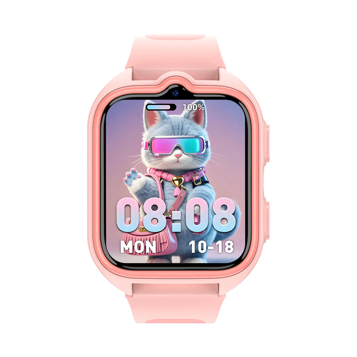 Blackview Z30 – Montre Connectée Enfants 4G avec GPS + Appels Vidéo – Écran 1,75" + Lampe Torche LED – Positionnement IA + Wi-Fi + LBS - Image 9